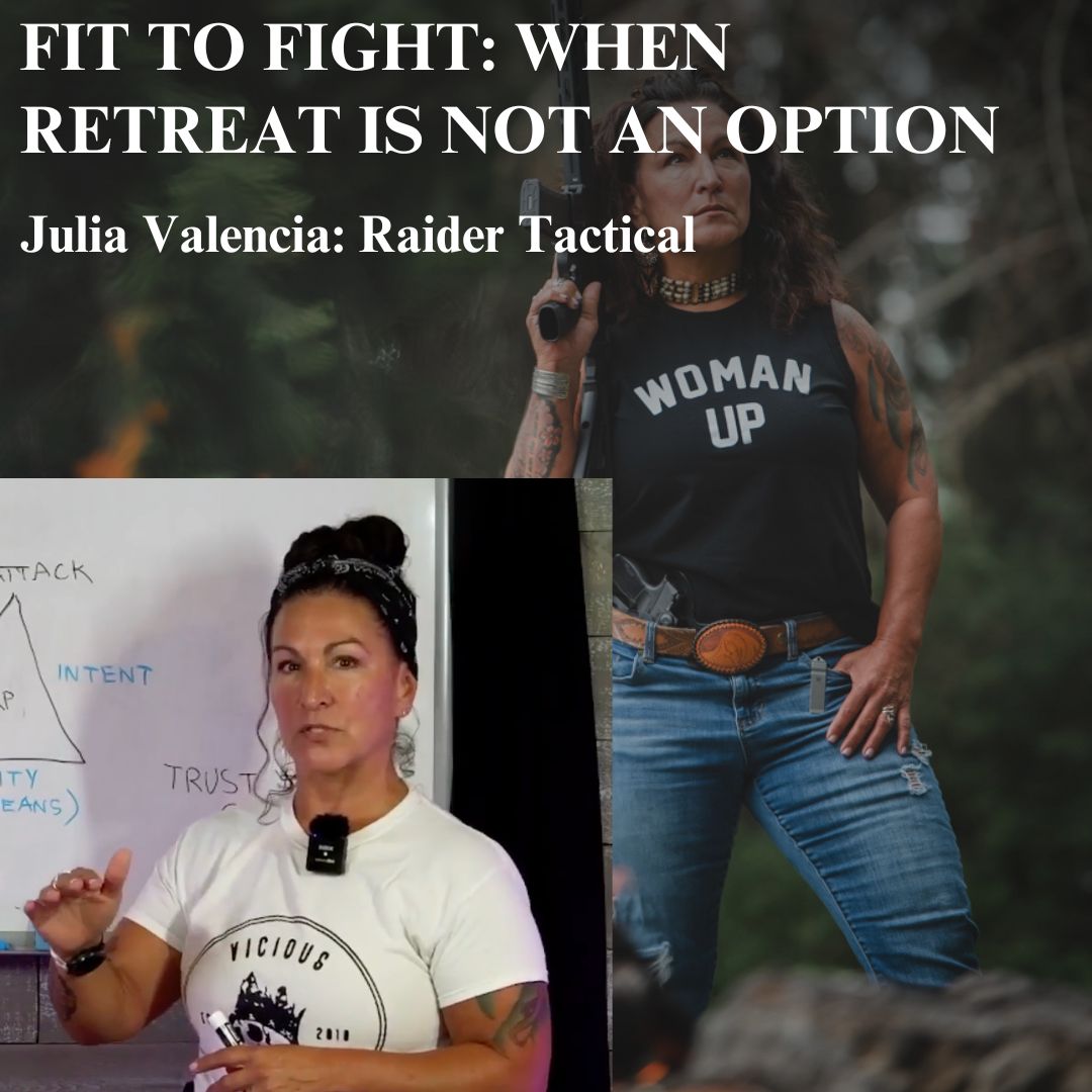 Julia Valencia, a.k.a. The Elegant Brute. Firearms instructor and founder of Raider Tactical