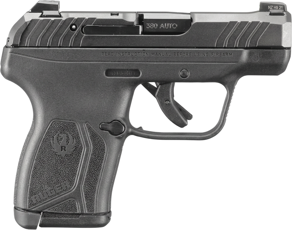 Ruger LCP MAX .380 ACP pocket pistol shown from the side